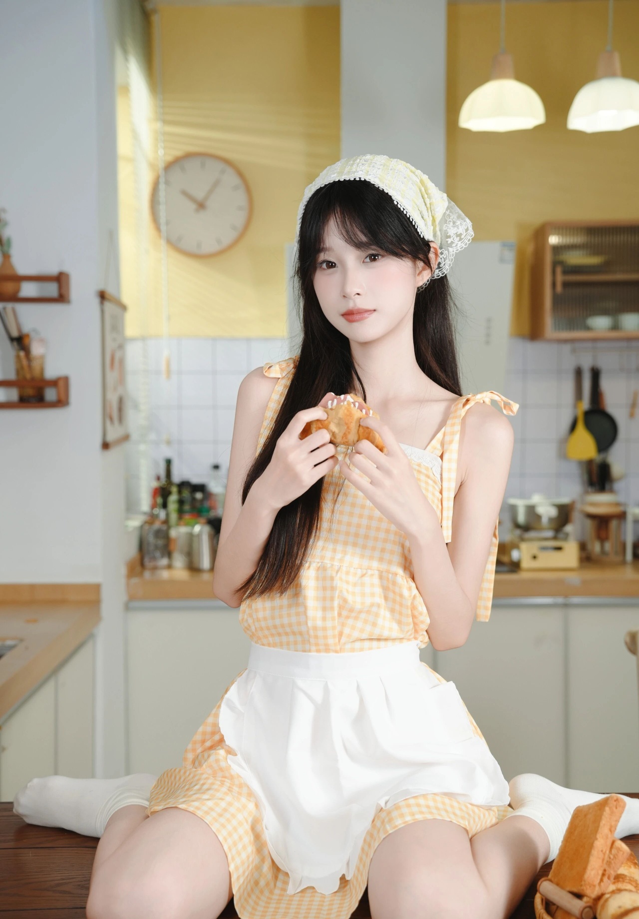 【网图】厨房美少女 图6
