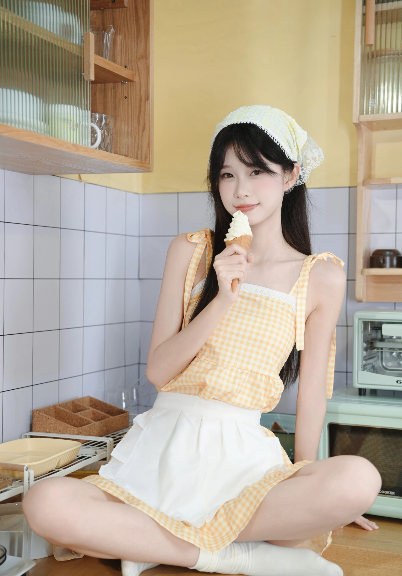 【网图】厨房美少女 图8