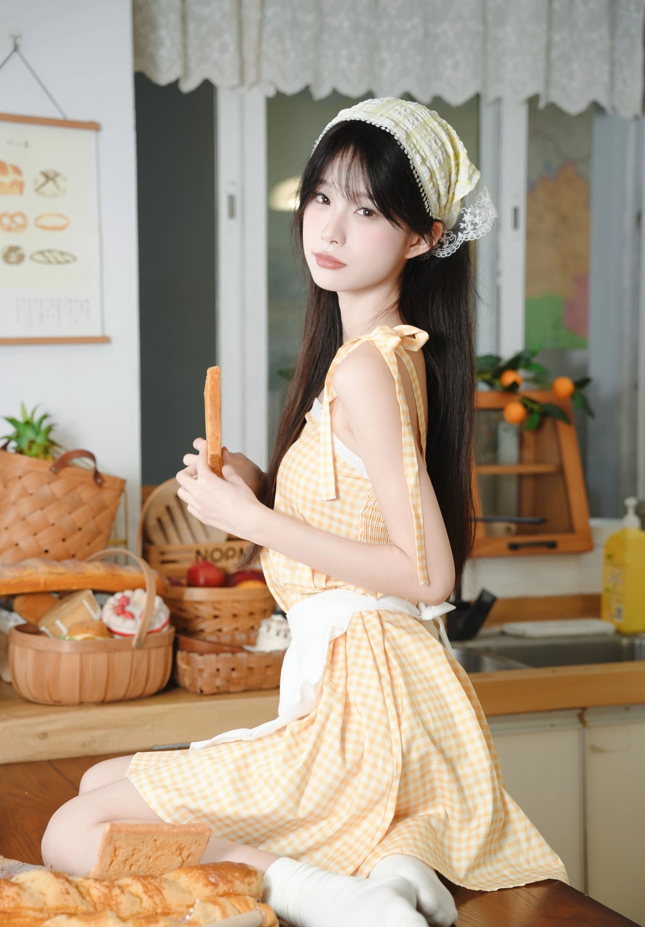 【网图】厨房美少女 图2