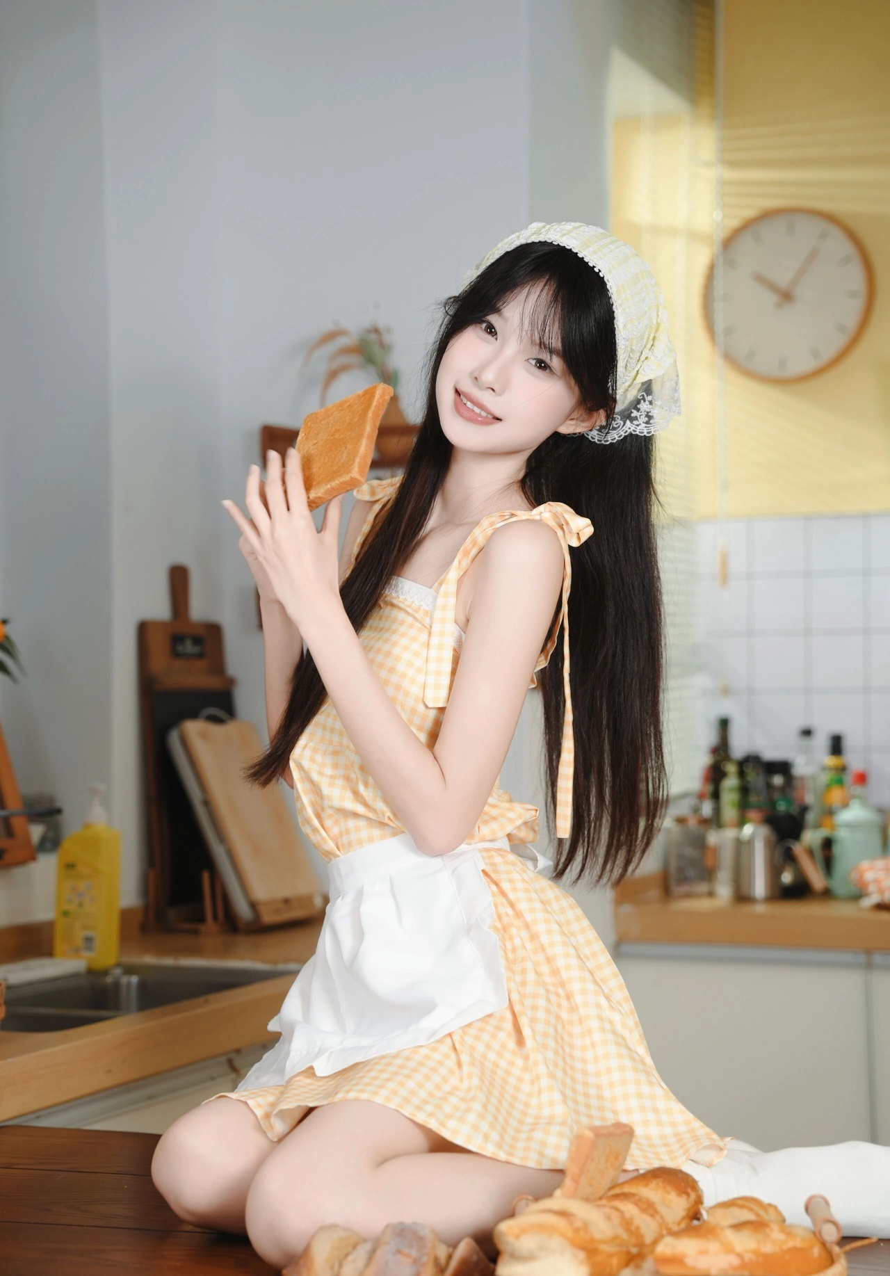 【网图】厨房美少女 图7