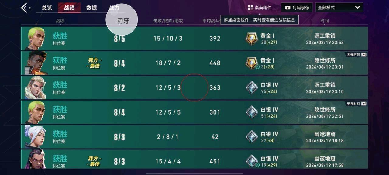 无畏契约刃牙直装8.22 图1