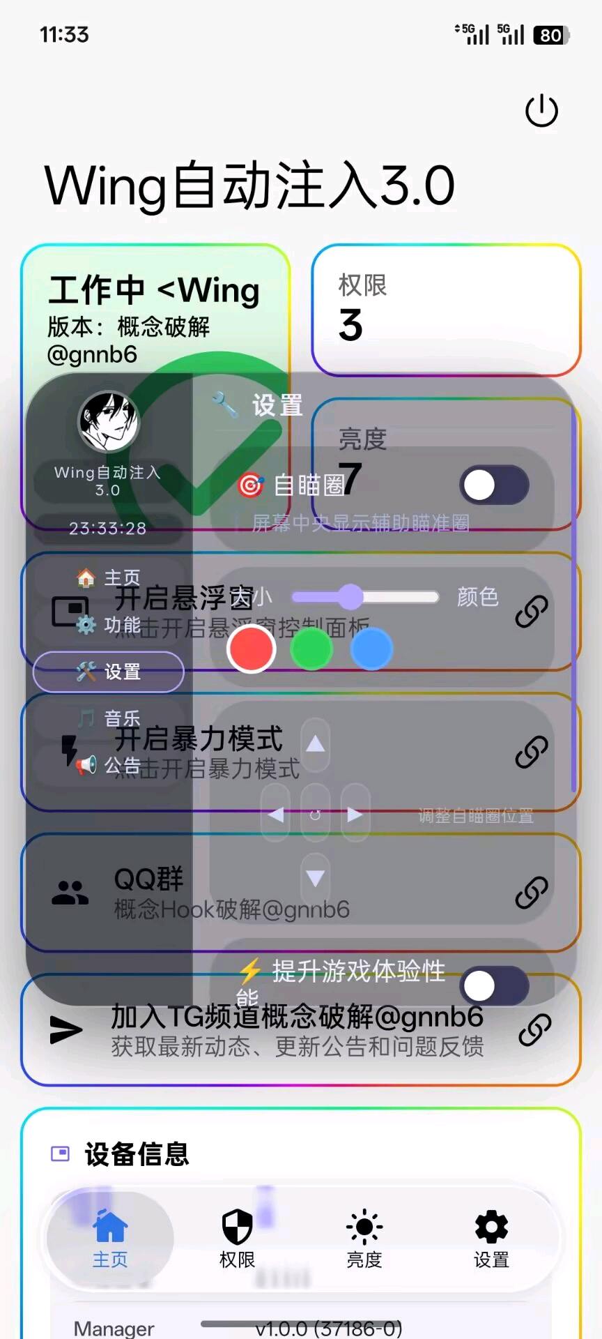 Wing自动注入v3 图2