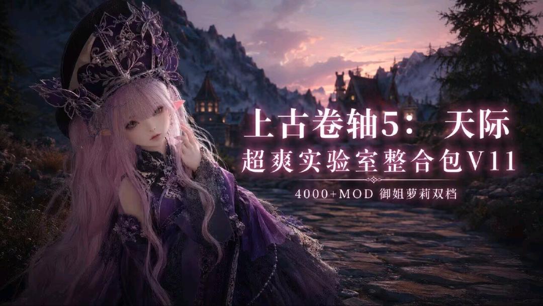 《上古卷轴5》少女实验室Mod整合包V11 图1