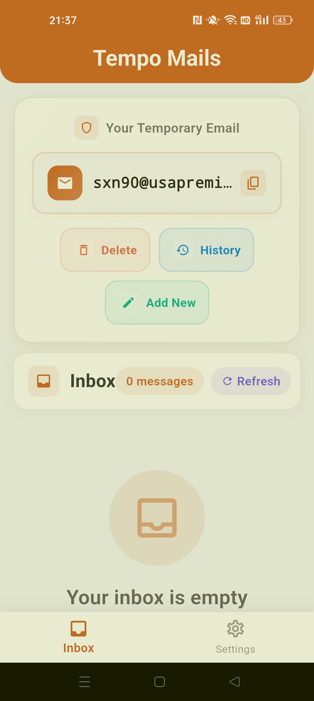【分享】Temp Mails免费无限虚拟临时邮箱 图2