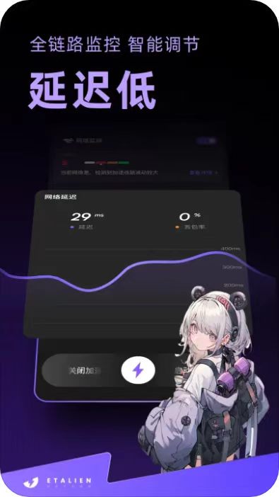 外星仔加速器最新可用版 解锁免广告获取时长 图2